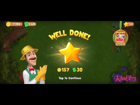 Gardenscapes Super hard level 6559, 6572, & 6585 ❤️ Gameplay Well Done