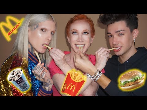 NASTY McDonalds MUKBANG feat. KATHY GRIFFIN & JAMES CHARLES