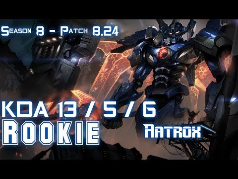 Rookie AATROX vs IRELIA Top - Patch 8.24 KR Ranked
