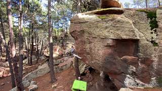 Video thumbnail of Zartako, 8a+. Albarracín