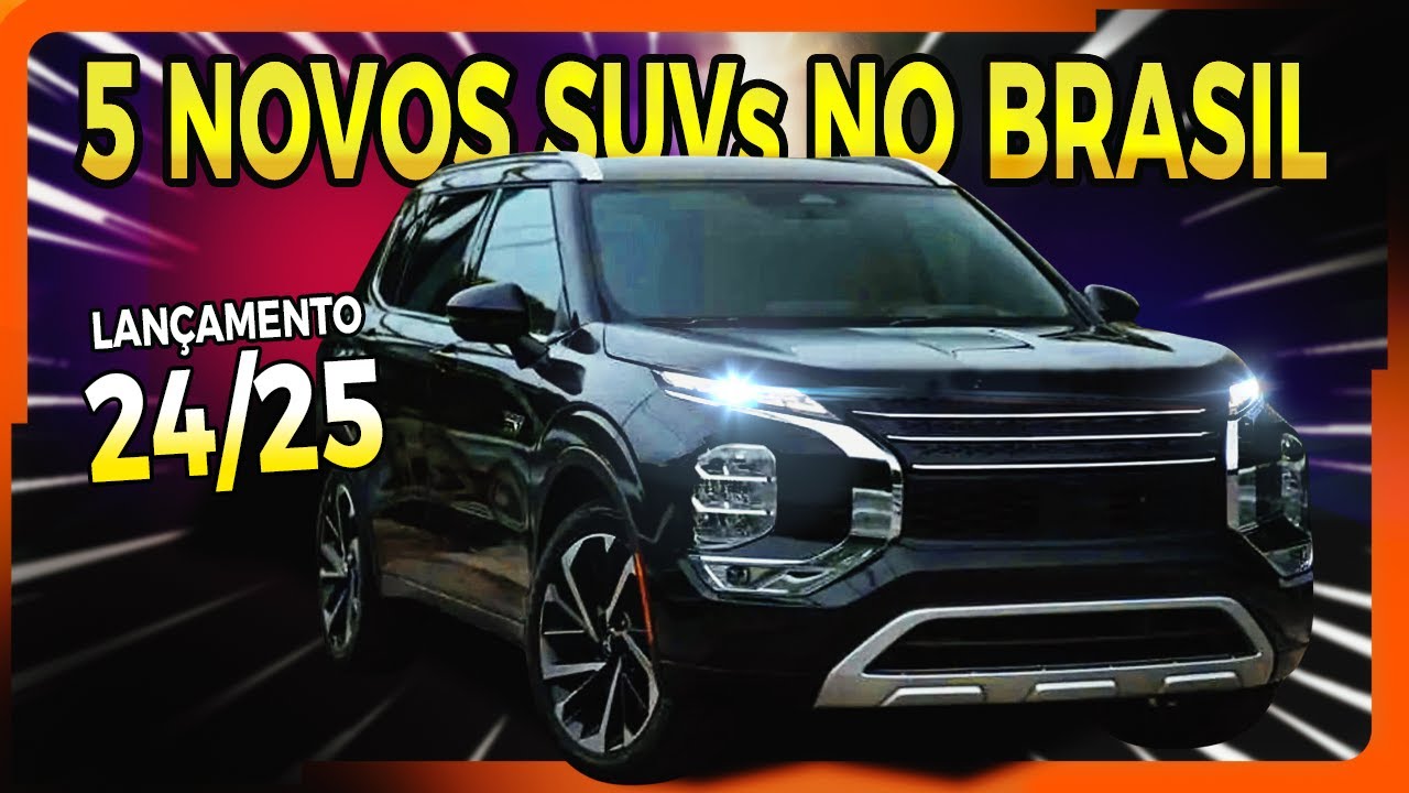 🔥 5 SUVs LANÇAMENTOS  que irão VENDER MUITO !!! [ Lista de Março 2024 ]