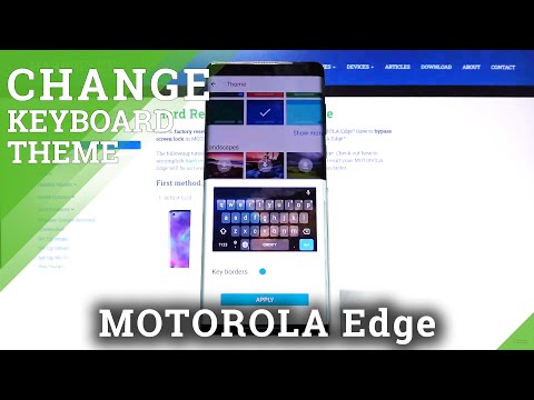 How to Change Keyboard Theme in Motorola Edge – Pick Keyboard Color