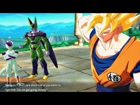 Frieza & Cell Roasting Each Other Scene - Dragon Ball FighterZ