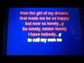 Mr lonely karaoke 