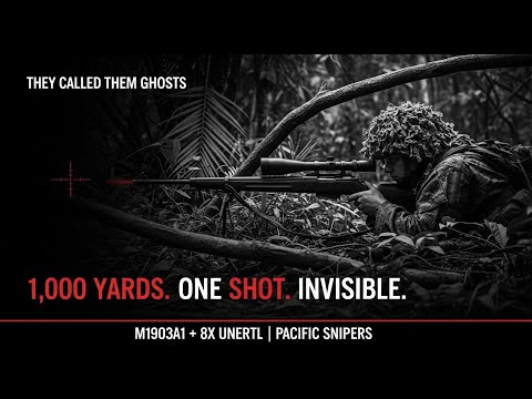 WWII Marine Snipers With M1903A1 and 8x Unertl Scopes Shocked Japan at 1,000 Yards