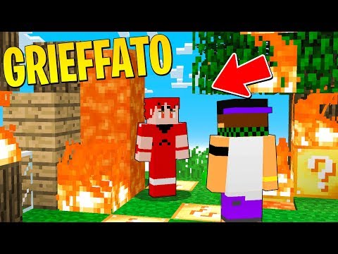 HO GRIEFFATO UN MIO HATER - Minecraft ITA