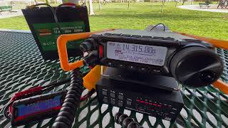 New Radio Day | Yaesu FT-891 - First time in the field