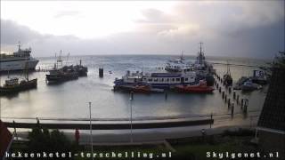 preview picture of video 'Timelapse hoogwater Terschelling - 22-10-2014'