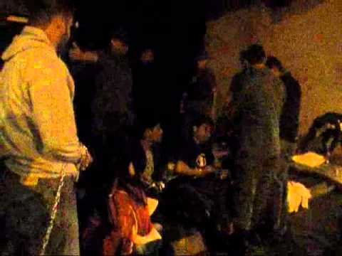 COMPLETO: Guardia Nacional arremete contra estudiantes encadenados en el CNE