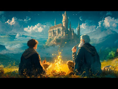 Medieval Music for Focus & Relaxation – An Evening with a Wizard by the Fire