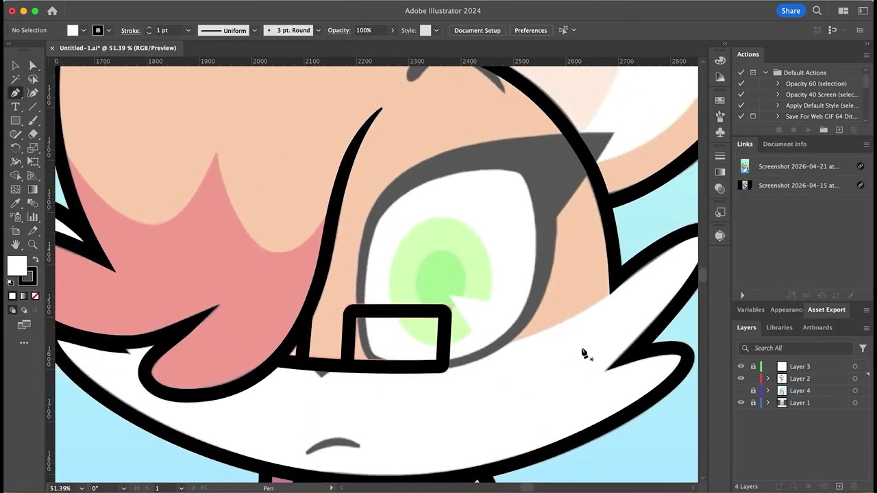 [Speed Draw] PommGranted Vector Trace