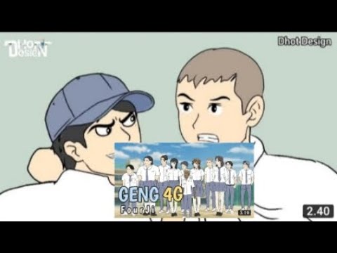 si Robi jatuh cinta,GENG 4G, anemasi sekolah