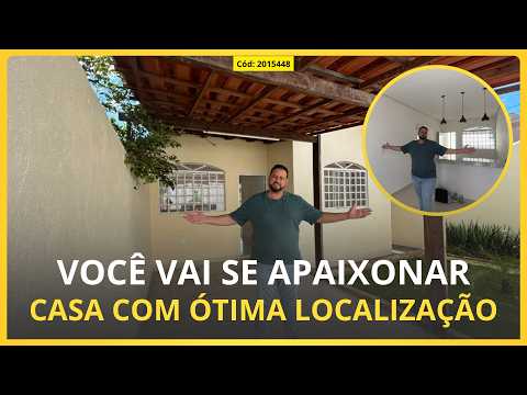 QUE CASA INCLIVELMENTE LINDA E COM ÓTIMA LOCALIZAÇÃO – IGARAPÉ/MG