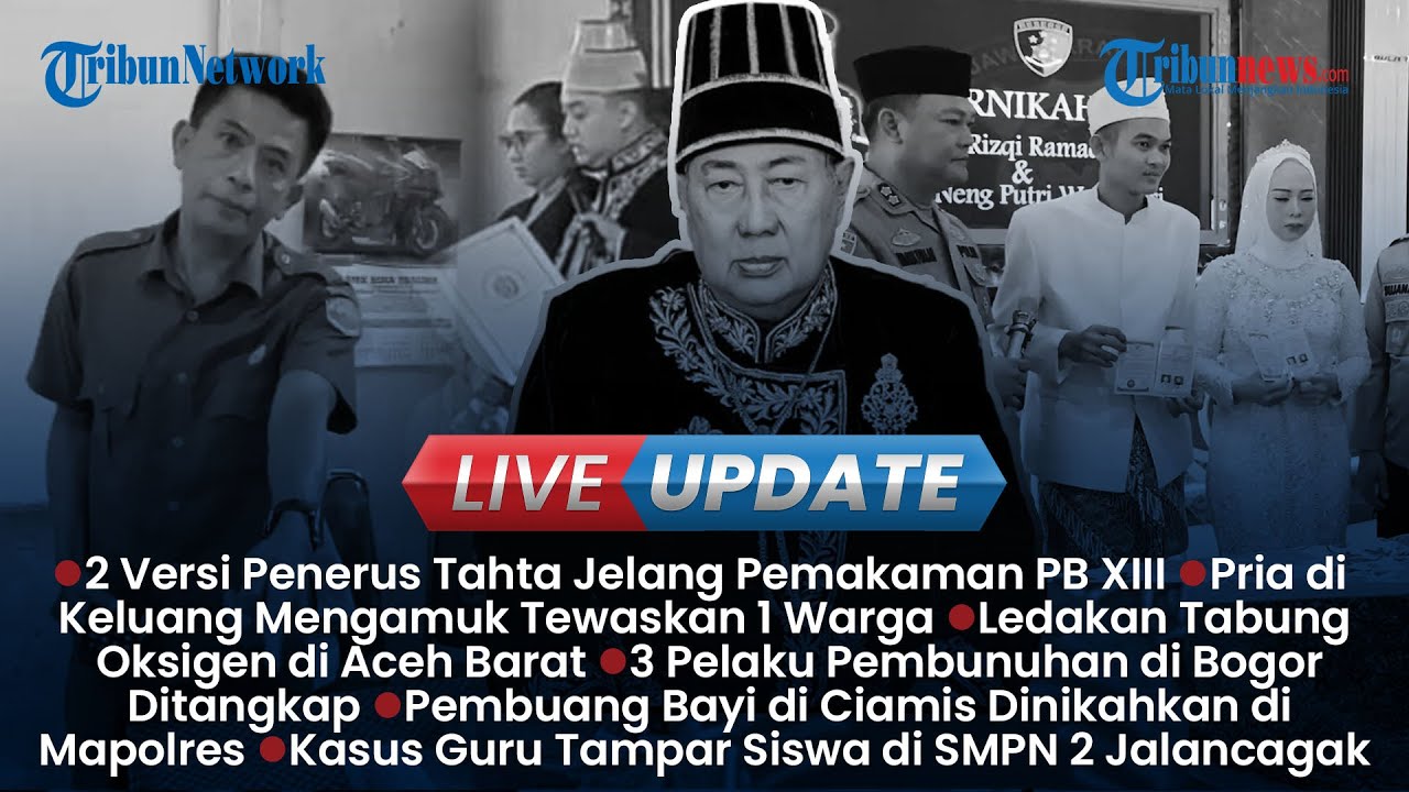 LIVE UPDATE: Pandji Pragiwaksono Didemo Mahasiswa Toraja, Anak Bunuh Ibu Kandung di Jember