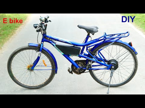 DIY  Electric Bike With 24v ,250W E-Bike Conversion Kit at Low Cost