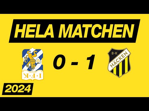 IFK Göteborg - BK Häcken (0-1) Hela matchen Allsvenskan 2024