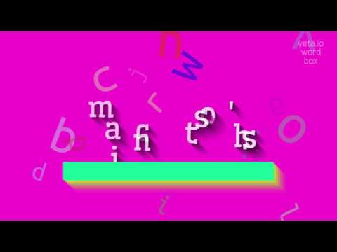 MACINTOSH'S - HOW TO PRONOUNCE IT?