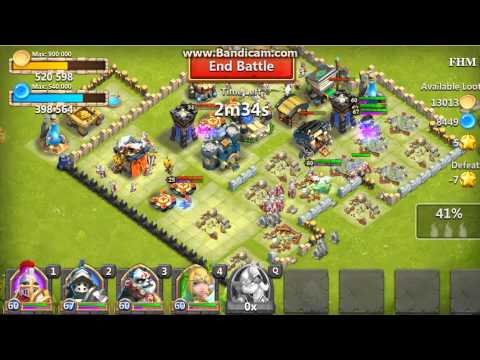 Castle Clash Adventures Game Play Day  126  ASK