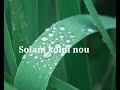 Solam Kolni Nou Thenkim Baite Thadou Kuki Love Song