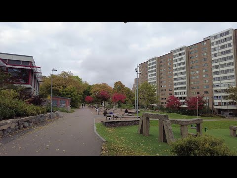 Walking from Västra Frölunda to central(ish) Gothenburg, Sweden. This wasn't the walk I had intended