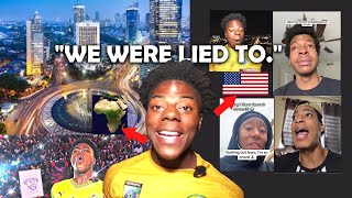 Why are Americans reacting like THIS to IShowSpeed in Africa?