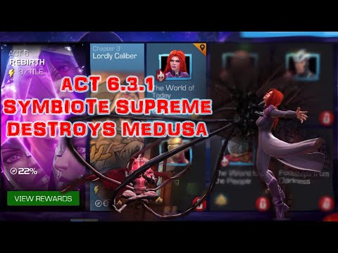 MCOC: Story Quest Act 6.3.1 Boss Medusa In The World of Today