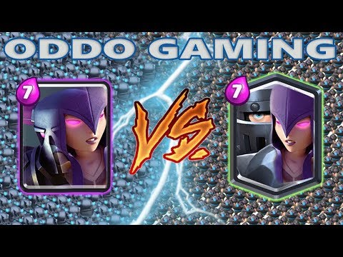 PEKKA + WITCH VS MEGA KNIGHT + WITCH - CLASH ROYALE BATTLE #114