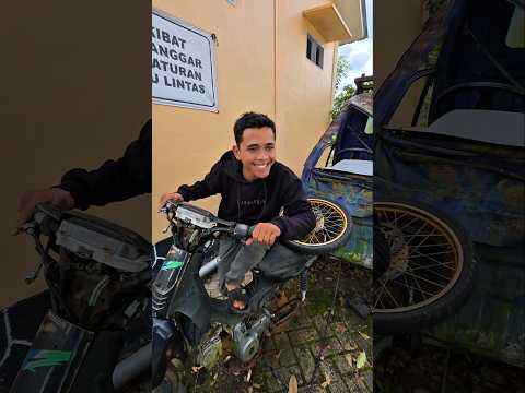 abang mau naek motor rusak#trendingshorts