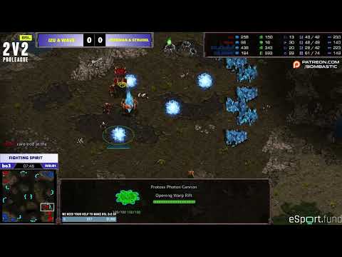 BSL 2v2 S2 - Day 1 - Izu&Wave vs JDConan&Strudel - part 1 - StarCraft BroodWar 2v2 Championship