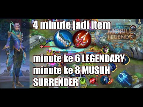 Mobile Legend | LING roaming gameplay - minute ke 8 MUSUH langsung SURRENDER