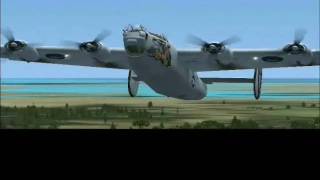 FSX B-24 DROPPING BOMBS