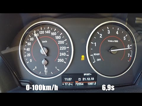 BMW 116i F20 Stage 1 - Acceleration 0-100km/h