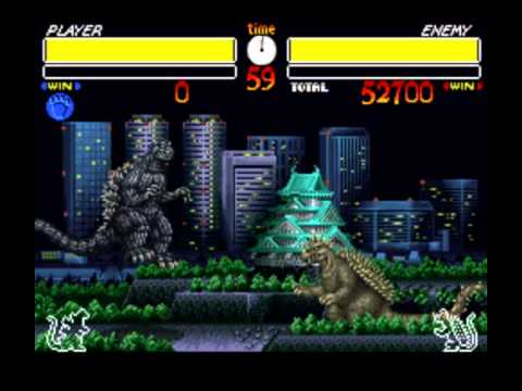 Godzilla Kaiju Daikessen - Godzilla vs Anguirus