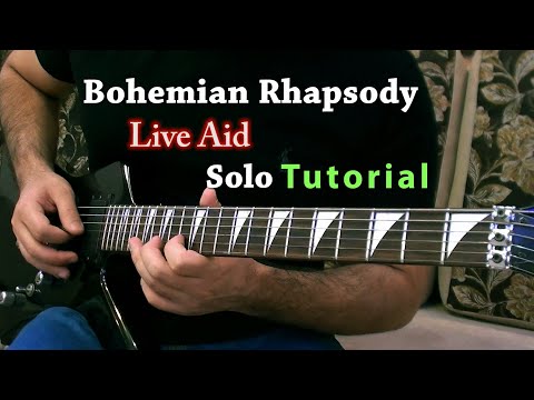 Bohemian Rhapsody Solo - Tutorial (Live Aid)
