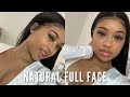 MY VERY FIRST TIME DOING MY OWN MAKEUP NATURAL FULL FACE