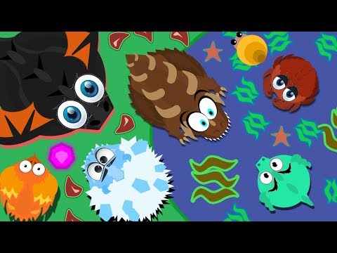 MOPE.IO / MISSION TO BLACK DRAGON / DRAGON KILLS DINO MONSTER / ICE MONSTER NOT OP?