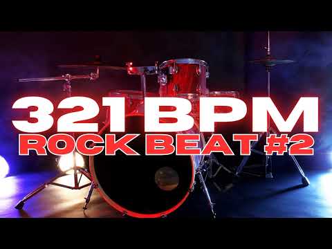 321 BPM - Rock Drum Beat - Loop 2