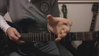 How To Play AC\DC's Problem Child Including Main and Outro Solos