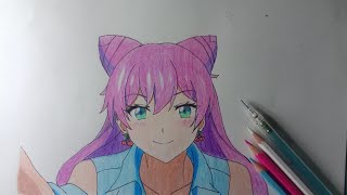 How to draw Akari Watanabe Fuufu Ijou, Koibito Miman