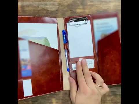 JW Ministry Companion: Handcrafted Leather Organizer for Literature & More