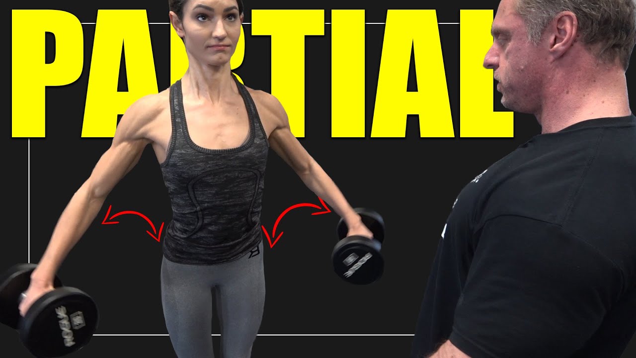 Exercise Index - Partial Dumbbell Side Laterals - YouTube
