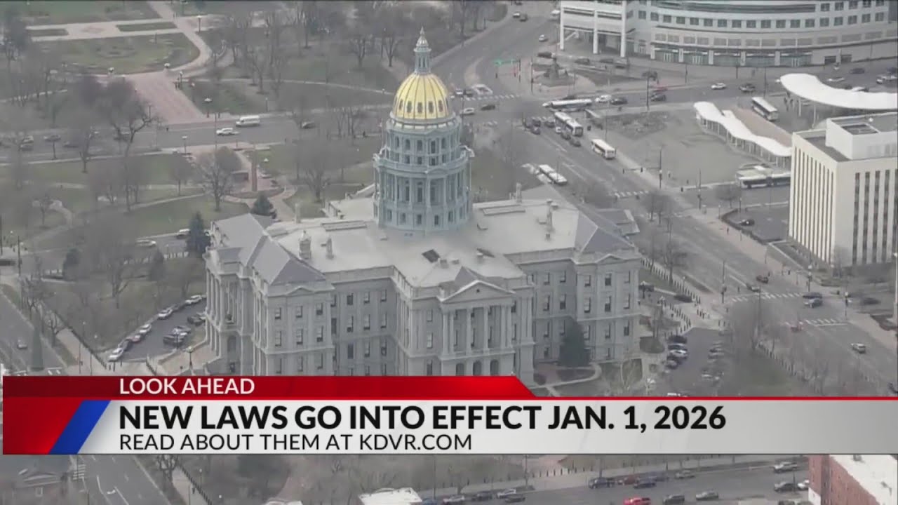 These Colorado laws go into effect on Jan. 1, 2026