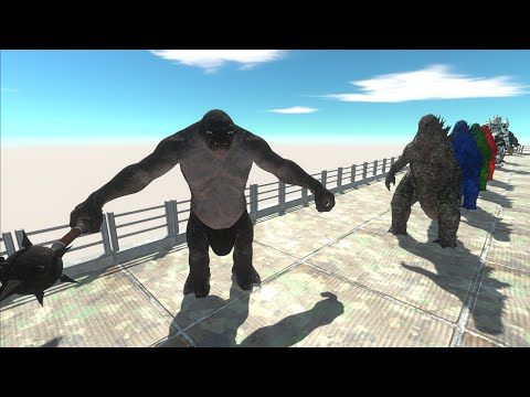 CAVE TROLL DELUXE DEATH FALL - Animal Revolt Battle Simulator