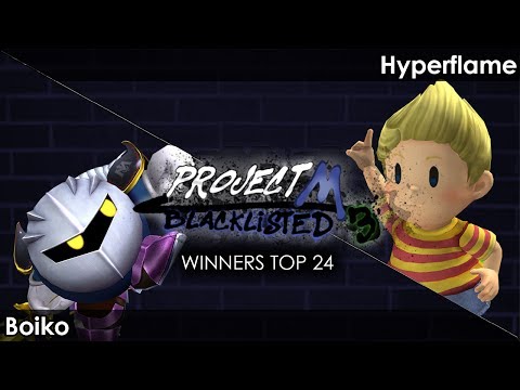 Blacklisted 3 Top 64 WR3 - FS | Boiko (Meta Knight) vs. HyperFlame (Lucas)