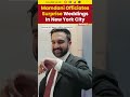 NYC Mayor Zohran Mamdani Officiates Weddings Ahead of Valentine’s Day 2026 #zohranmamdani - Video