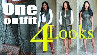 One Outfit; 4 Different Looks