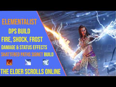 Powerful Elementalist DPS Build for ESO Update 49 - Magicka Dragonknight Subclassing Build