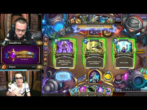 DeadDraw vs Zhym - Top 8 Group B Decider - Hearthstone Masters Tour Seoul