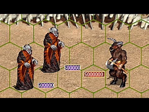 1000000 VAMPIRE LORD VS 5000000 MINOTAUR | Heroes of might and magic 3