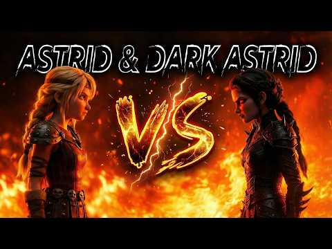 Astrid VS Dark Astrid Duel - "The Axe and The Shield” (HTTYD Villain Duet) MythicTune
